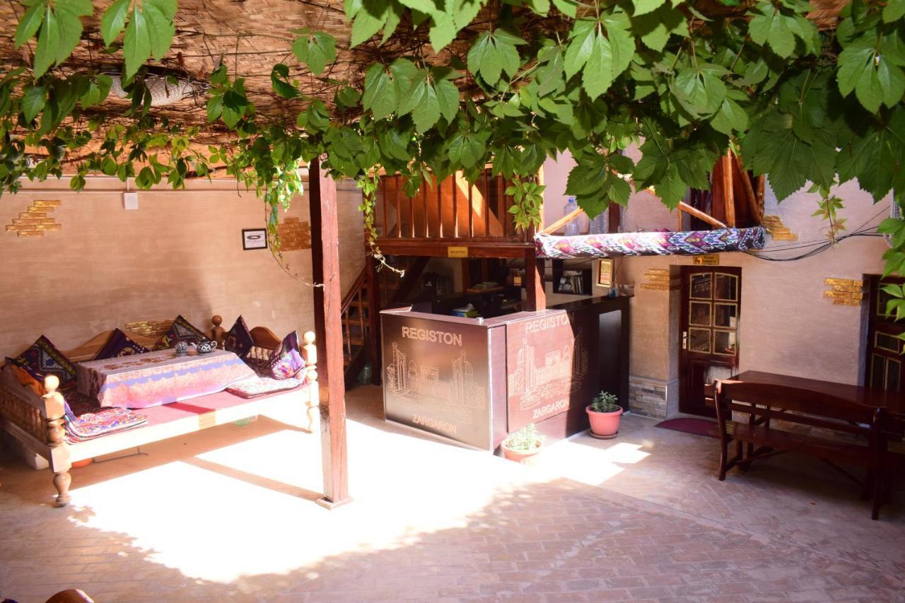 סמרקנד Hotel Registon Zargaron מראה חיצוני תמונה